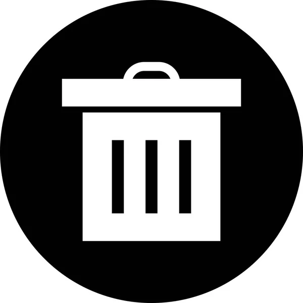 Illustration Trash Icon — Stock Photo, Image