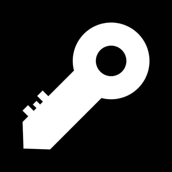 Ícone chave da ilustração — Fotografia de Stock