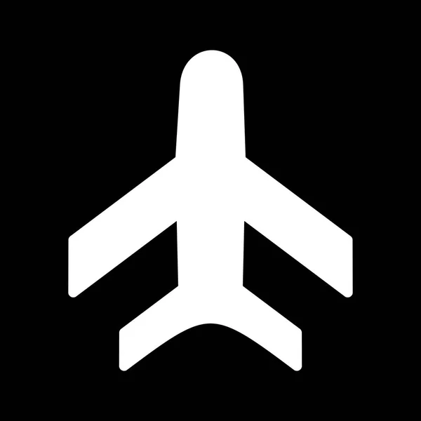 Illustration flygplans ikon — Stockfoto