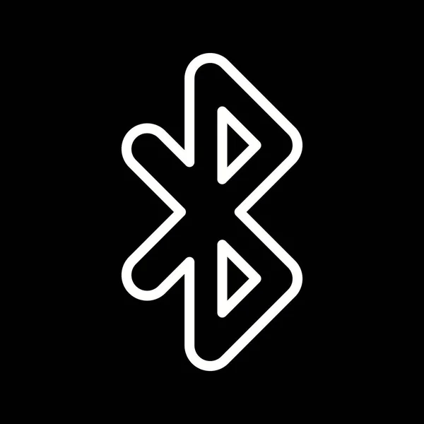 Ilustracja ikona Bluetooth — Zdjęcie stockowe