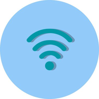 İllüstrasyon Wifi Simgesi
