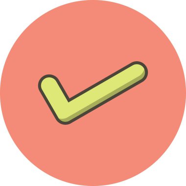 İllüstrasyon Onay Simgesi