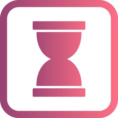 İllüstrasyon Kum Saati Simgesi