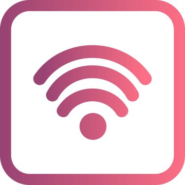 İllüstrasyon Wifi Simgesi