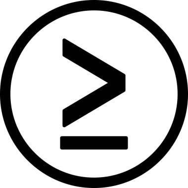 İllüstrasyon Greaterthen Simgesi