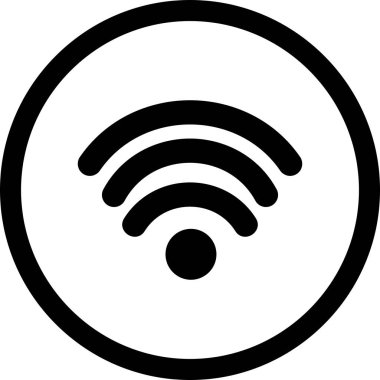 İllüstrasyon Wifi Simgesi