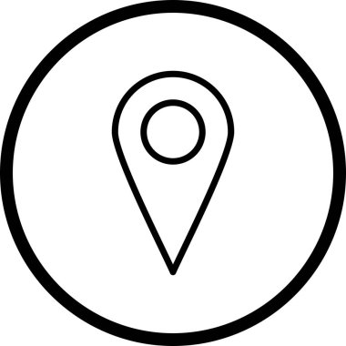 İllüstrasyon Konum Simgesi