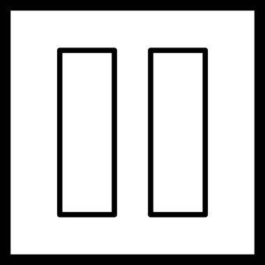 İllüstrasyon Duraklatma Simgesi