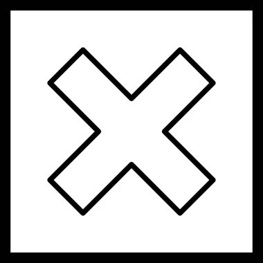 İllüstrasyon İptal Simgesi