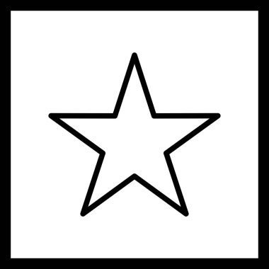 İllüstrasyon Yıldız Simgesi