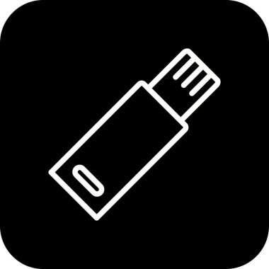 İllüstrasyon Usb Simgesi