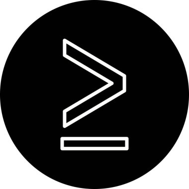 İllüstrasyon Greaterthen Simgesi