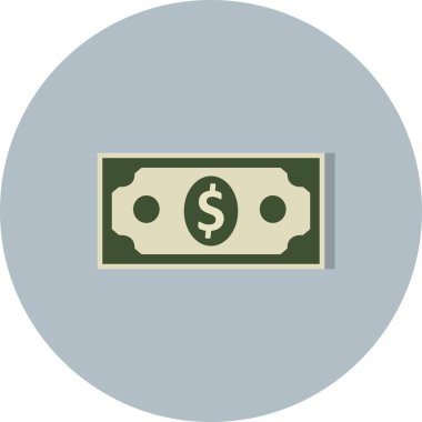 İllüstrasyon Banka notu Simgesi   