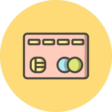 Resimde kredi kartı simgesi   