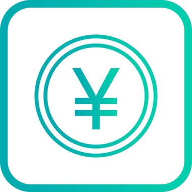 İllüstrasyon Yen Simgesi     