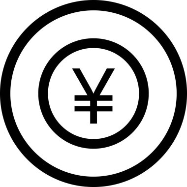 İllüstrasyon Yen Simgesi     
