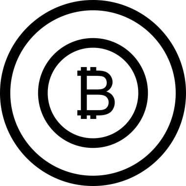 İllüstrasyon Bitcoin Simgesi    