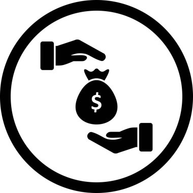 İllüstrasyon Rüşvet Simgesi   