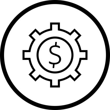 İllüstrasyon İş dişli Simge 