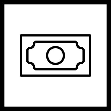 İllüstrasyon Banka notu Simgesi   