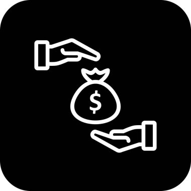 İllüstrasyon Rüşvet Simgesi   