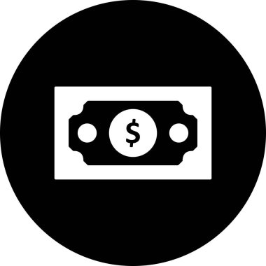 İllüstrasyon Banka notu Simgesi   