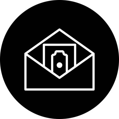 İllüstrasyon Para Gönderme Simgesi   