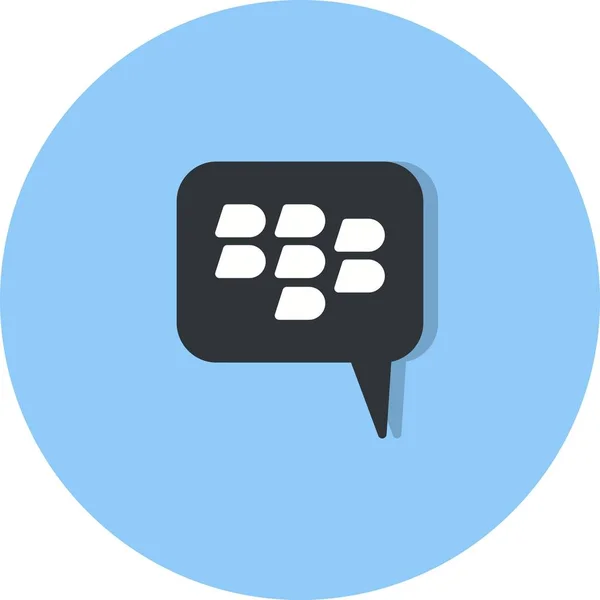 Illustratie BlackBerry icon — Stockfoto