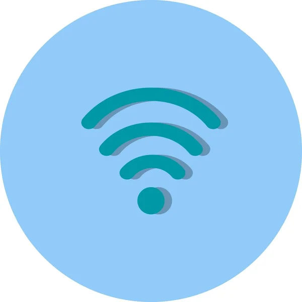 Ilustrace ikona WiFi — Stock fotografie