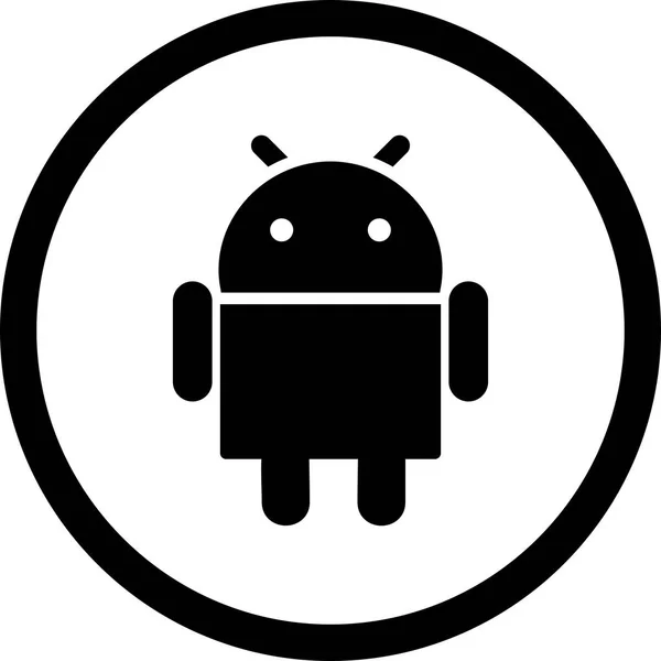 Иллюстрация Android Icon — стоковое фото