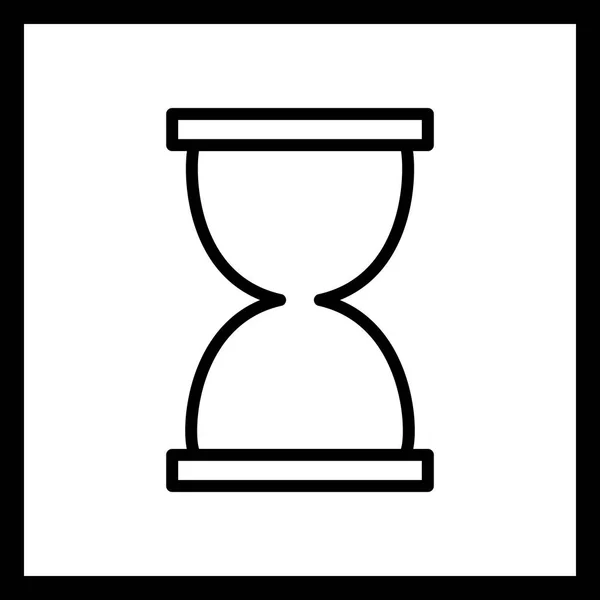 Піктограма Пісочний годинник — стокове фото
