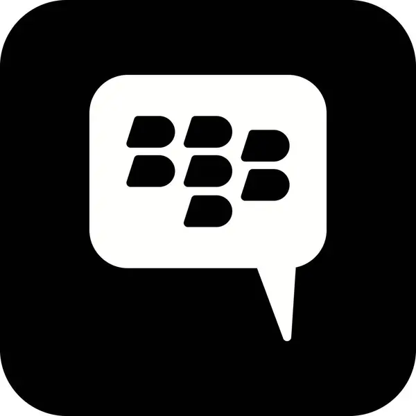 Illustratie BlackBerry icon — Stockfoto