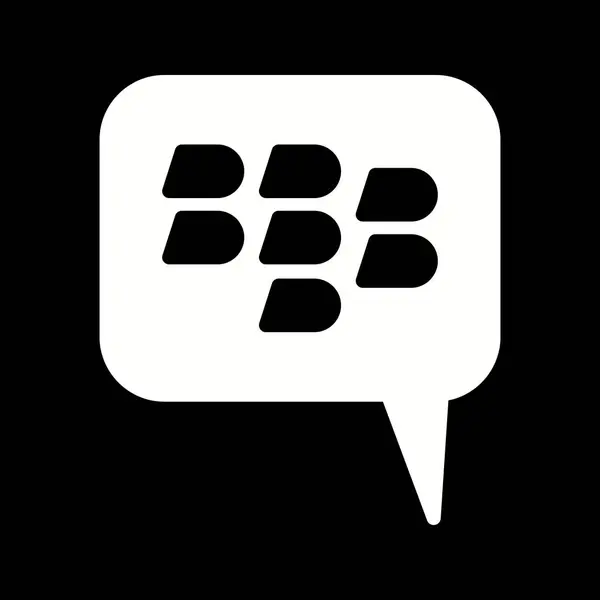 Illustratie BlackBerry icon — Stockfoto
