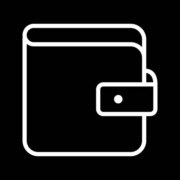 Illustration  Wallet Icon — Stock Photo, Image