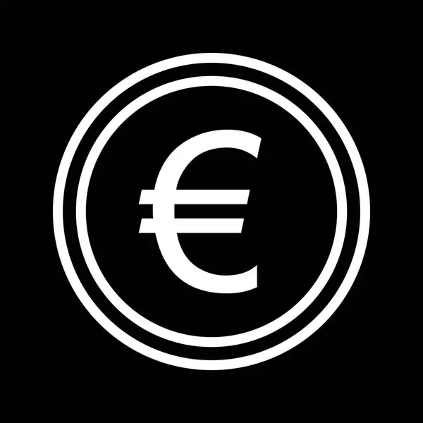 Ilustração Euro Icon — Fotografia de Stock
