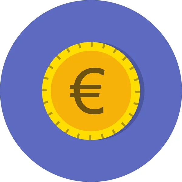 Illustration Euro Icon — Stock Photo, Image