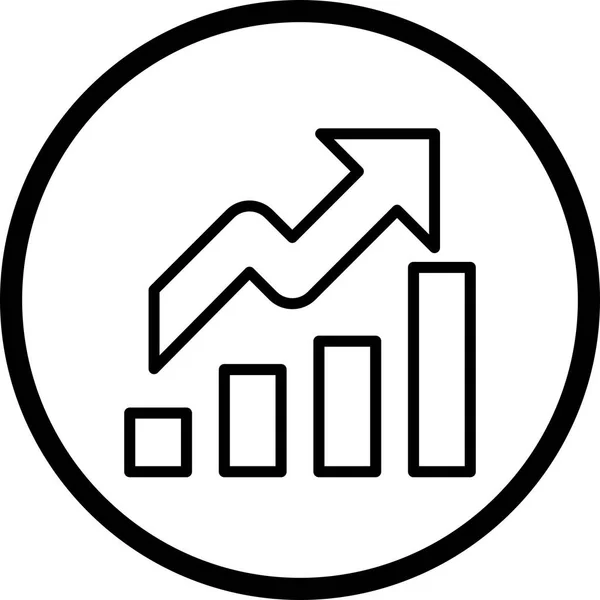 Illustration Growth Icon — Stock Photo, Image