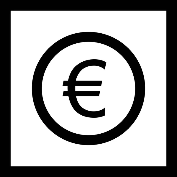 Euro-ikon för illustration — Stockfoto