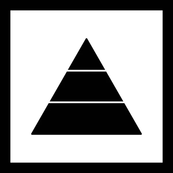 Illustration Pyramid Icon — Stock Photo, Image