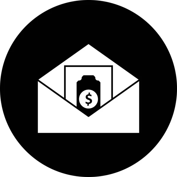 Ilustracja wysyłanie ikony pieniędzy — Zdjęcie stockowe