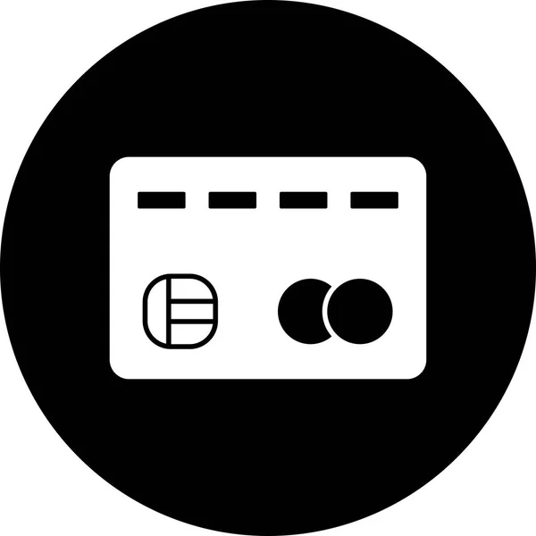 Illustratie creditcard pictogram — Stockfoto