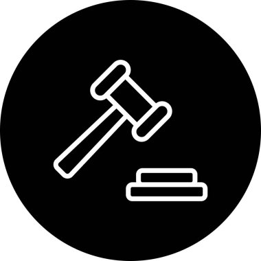 İllüstrasyon Açık Artırma Simgesi     