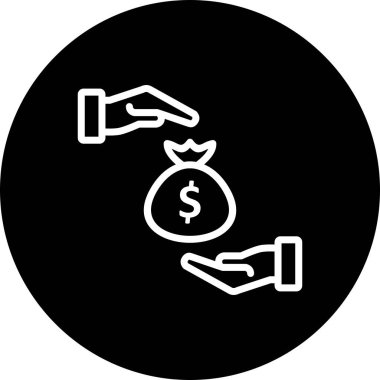 İllüstrasyon Rüşvet Simgesi   