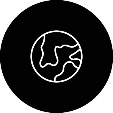 İllüstrasyon Earth Simgesi