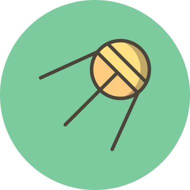 İllüstrasyon Sputnik Simgesi