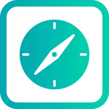 İllüstrasyon Pusula Simgesi