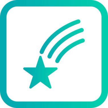 İllüstrasyon Düşen Yıldız Simgesi