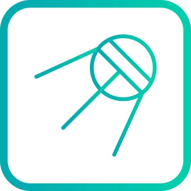 İllüstrasyon Sputnik Simgesi
