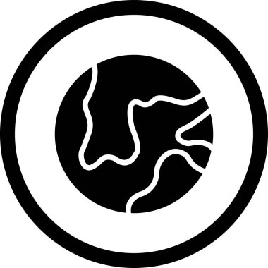 İllüstrasyon Earth Simgesi