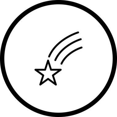 İllüstrasyon Düşen Yıldız Simgesi